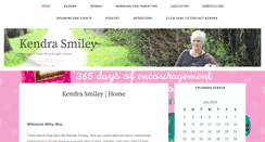 Desktop Screenshot of kendrasmiley.com